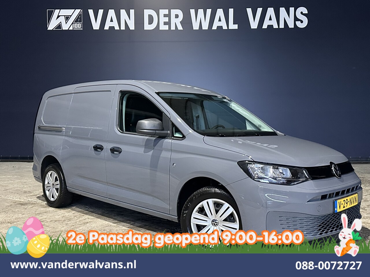 Volkswagen Caddy Cargo Maxi - 1.5 TSI 115pk Benzine motor L2H1 Fabrieksgarantie Euro6 Airco | Camera | Apple Carplay | B - AutoWereld.nl
