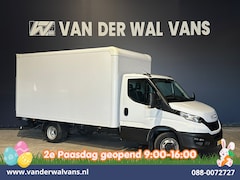 Iveco Daily - 35C16H 157pk Dubbel Lucht Bakwagen Laadklep Euro6 Airco | 1010kg laadvermogen Bijrijdersba