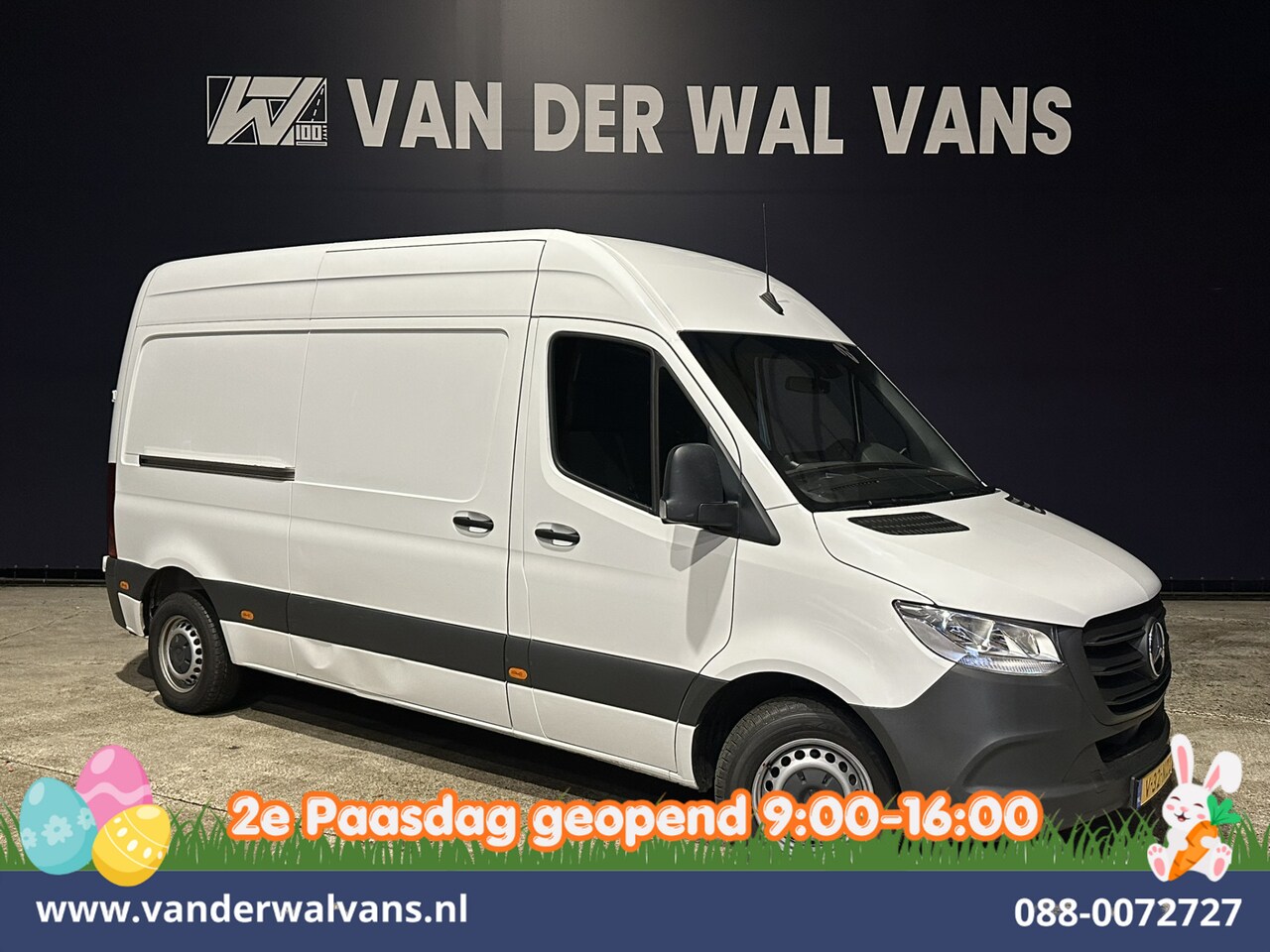 Mercedes-Benz Sprinter - 211CDI L2H2 Euro6 Airco | Camera | Trekhaak Bijrijdersbank - AutoWereld.nl