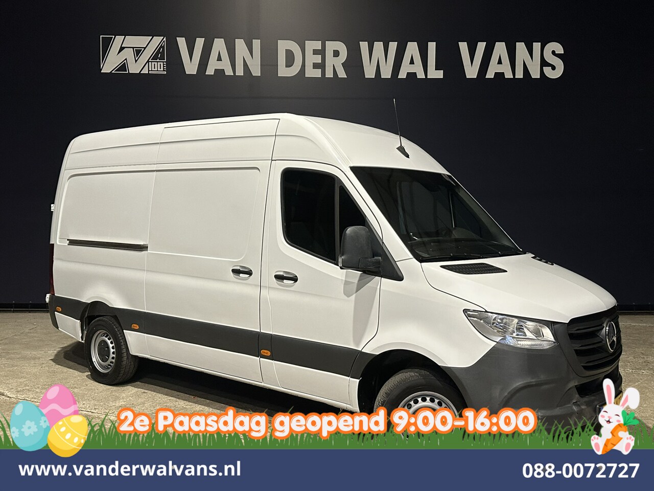 Mercedes-Benz Sprinter - 317 CDI 170pk L2H2 Euro6 Airco | Camera | Navigatie | Apple Carplay | Android Auto Bijrijd - AutoWereld.nl