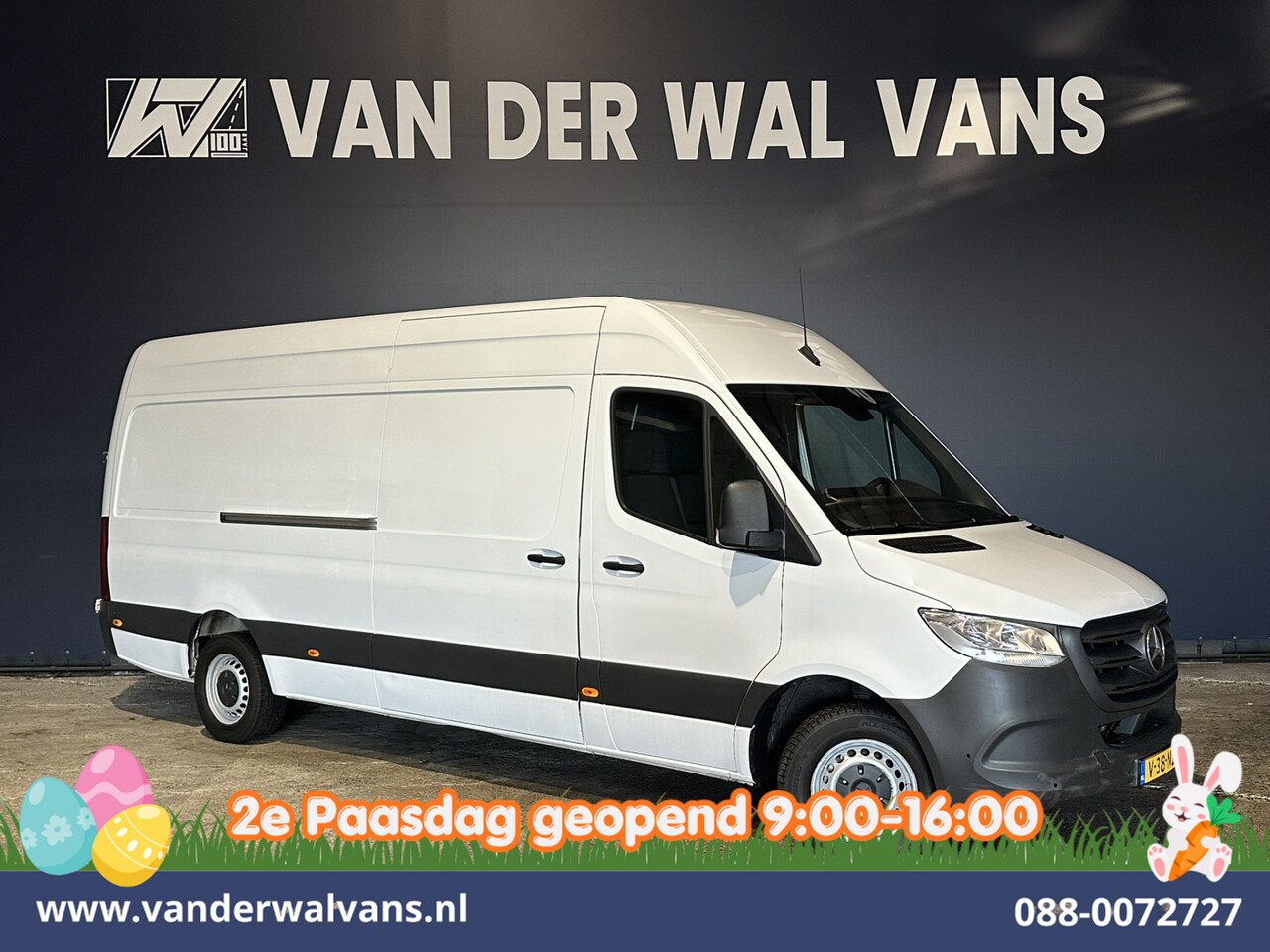 Mercedes-Benz Sprinter - 316 CDI 164pk L3H2 Euro6 Airco | 2x Zijdeur | Camera | Apple Carplay | Chauffeursstoel And - AutoWereld.nl