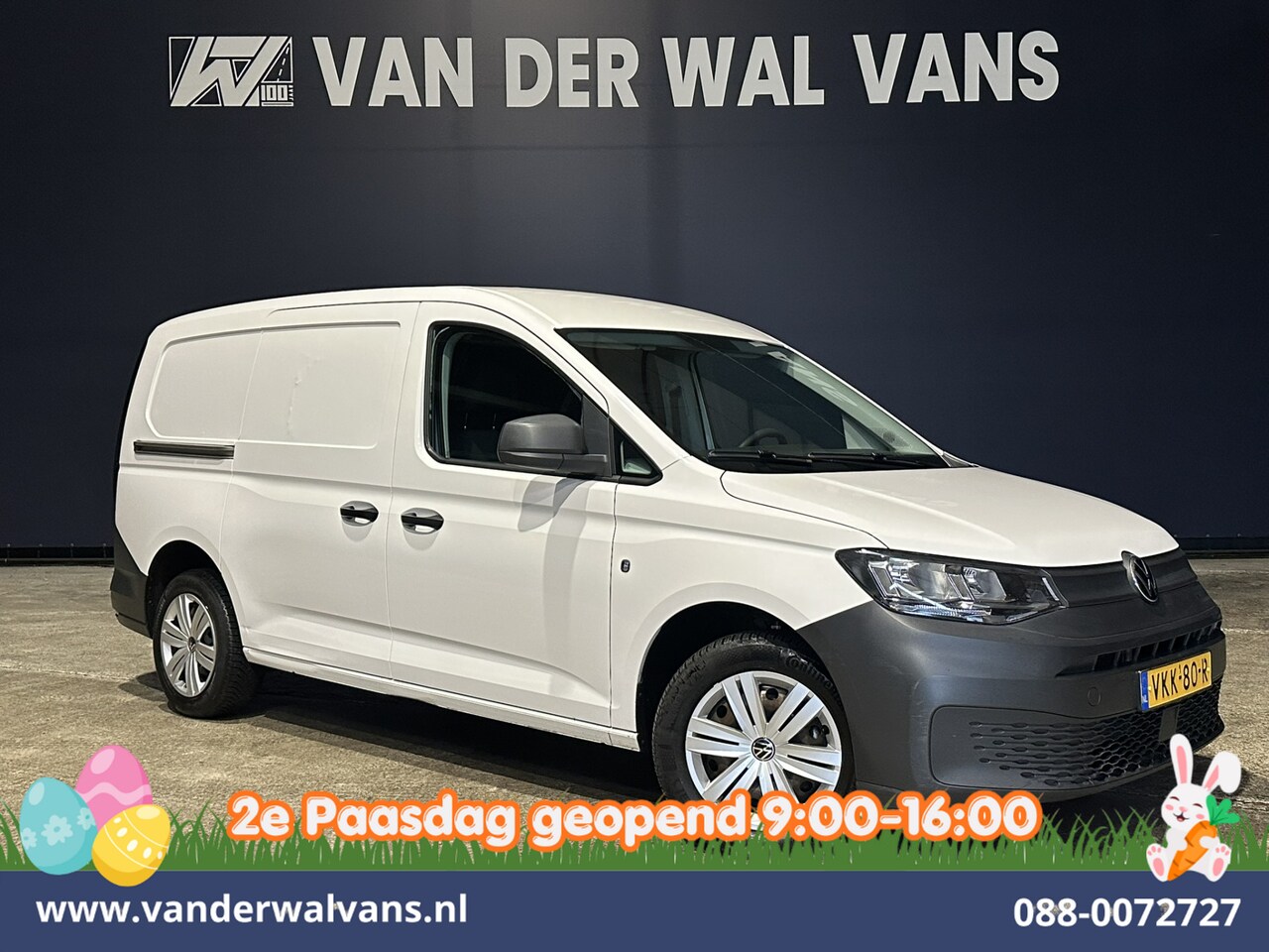 Volkswagen Caddy Cargo Maxi - 2.0 TDI L2H1 Euro6 Airco | Navigatie | Apple Carplay | Cruisecontrol | Parkeersensoren And - AutoWereld.nl