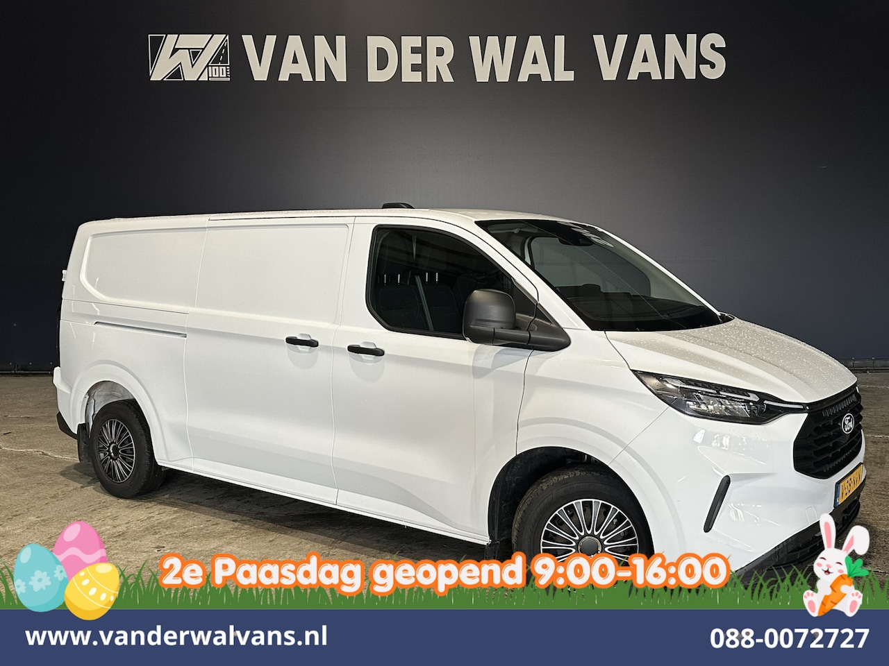 Ford Transit Custom - 2.0 TDCI 136pk L2H1 Euro6 Airco | Camera | Apple Carplay | Cruisecontrol | LED Android Aut - AutoWereld.nl