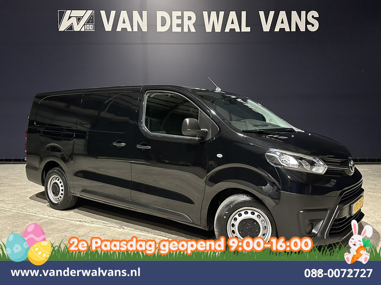 Toyota ProAce Worker - 2.0 D-4D 145pk L3H1 Euro6 Airco | 2x zijdeur | Apple Carplay | Cruisecontrol Android Auto, - AutoWereld.nl
