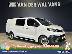 Toyota ProAce Worker - 2.0 D-4D 145pk L3H1 Dubbele Cabine Euro6 Airco | 6-Zits | Navigatie | Apple Carplay | Crui