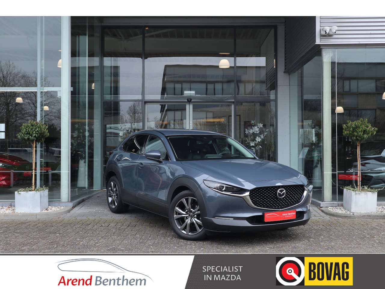 Mazda CX-30 - 2.0 e-SkyActiv-X M Hybrid Luxury Leer / Trekhaak / Camera / Clima / Navi / Cruise - AutoWereld.nl