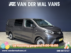 Toyota ProAce Worker - 2.0 D-4D 145pk L3H1 Dubbele Cabine Euro6 Airco | 6-Zits | Navigatie | Apple Carplay | Crui