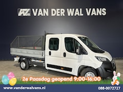 Peugeot Boxer - 2.0 BlueHDI 130pk Pick up Dubbel Cabine Open laadbak Euro6 Airco | 7-Zits | Trekhaak | Nav