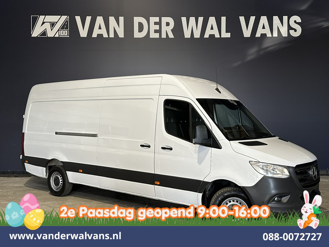 Mercedes-Benz Sprinter - 317 CDI 170pk L3H2 Euro6 Airco | Camera | Navigatie | Apple Carplay | Trekhaak Android Aut - AutoWereld.nl