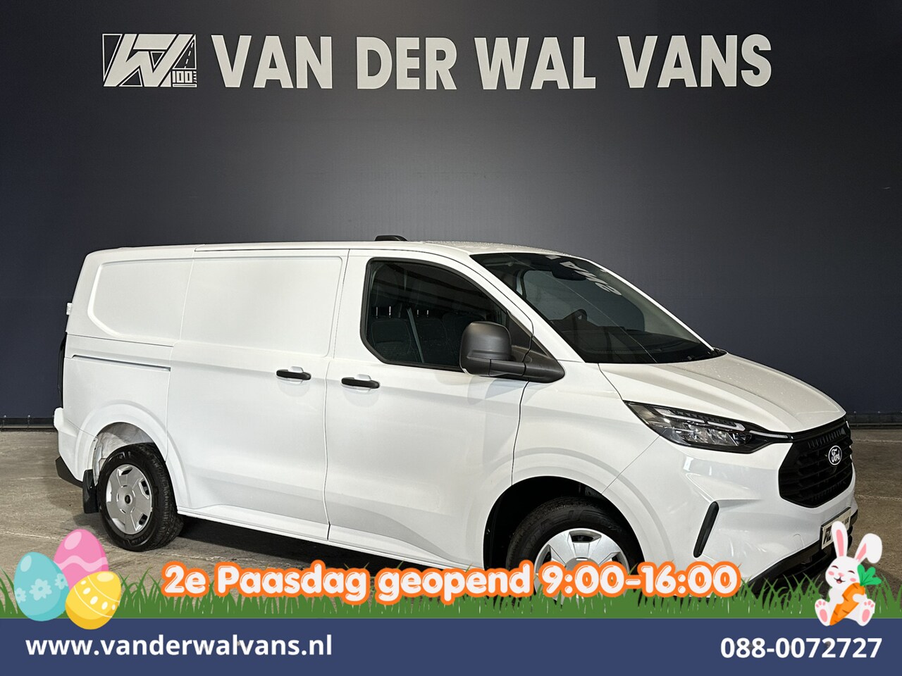 Ford Transit Custom - 2.0 TDCI L1H1 Fabrieksgarantie Euro6 Airco | Camera | LED | Apple Carplay | Cruisecontrol - AutoWereld.nl