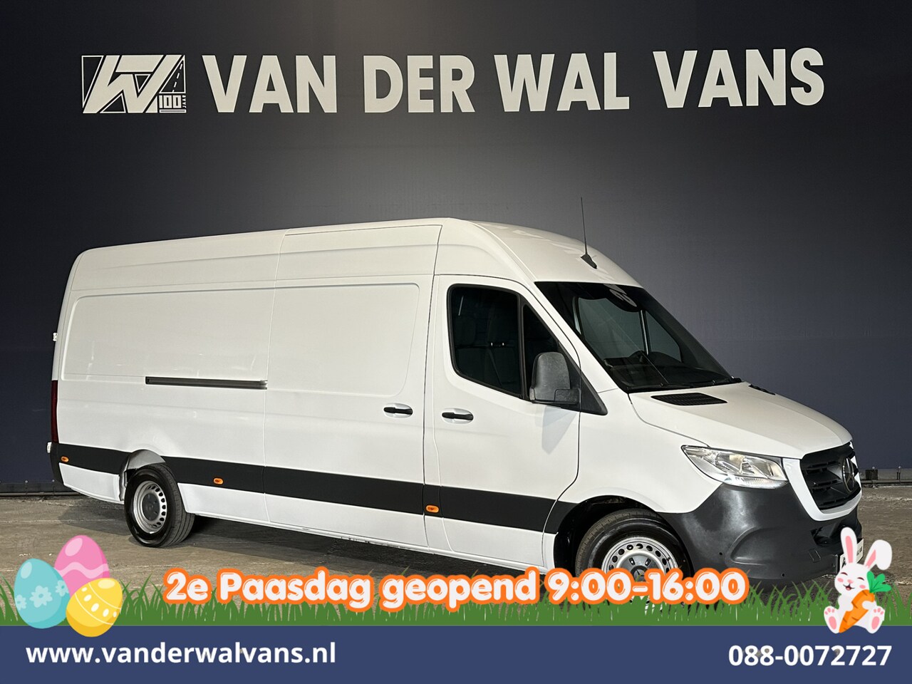 Mercedes-Benz Sprinter - 316 CDI 164pk Automaat L3H2 Euro6 Airco | Camera | 3500kg Trekhaak | Apple Carplay Chauffe - AutoWereld.nl