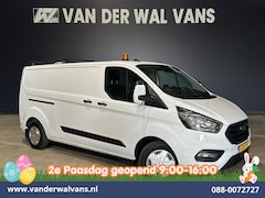 Ford Transit Custom - 2.0 TDCI 130pk L2H1 Inrichting Euro6 Airco | 2800kg Trekhaak | Omvormer | Camera | Apple C