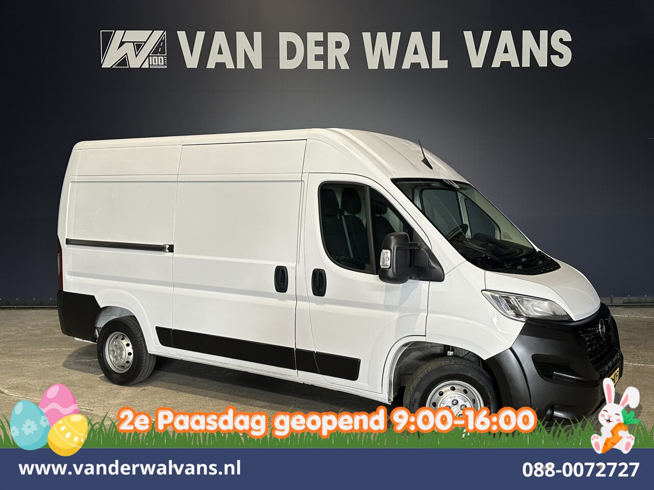 Opel Movano - 2.2D 120pk L2H2 Euro6 Airco | 2500kg Trekhaak | Apple Carplay | Cruisecontrol Android Auto - AutoWereld.nl