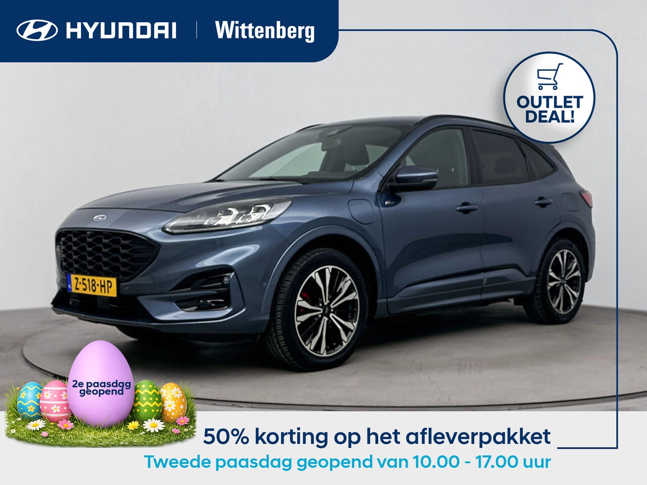 Ford Kuga - 2.5 PHEV ST-LINE X | OUTLETDEAL! | TREKHAAK | TREKGEWICHT 1500 KG | NAVI | CLIMA | CAMERA - AutoWereld.nl