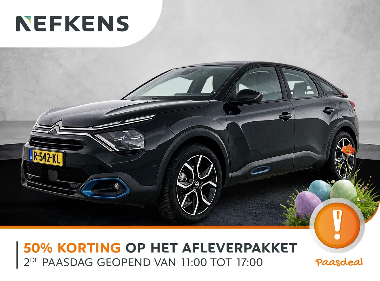 Citroën Ë-C4 - Feel 50 kWh 136pk Automaat | Head-Up Display | Adaptieve Cruise Control | Navigatie | Clim - AutoWereld.nl