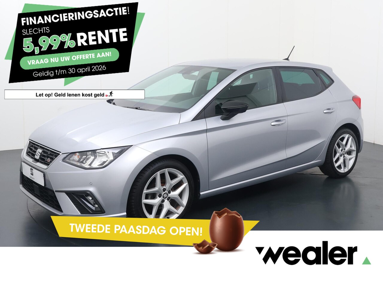 SEAT Ibiza - 1.0 TSI FR Business Intense | 95 PK | Climate control | Achteruitrijcamera | Apple Carplay - AutoWereld.nl