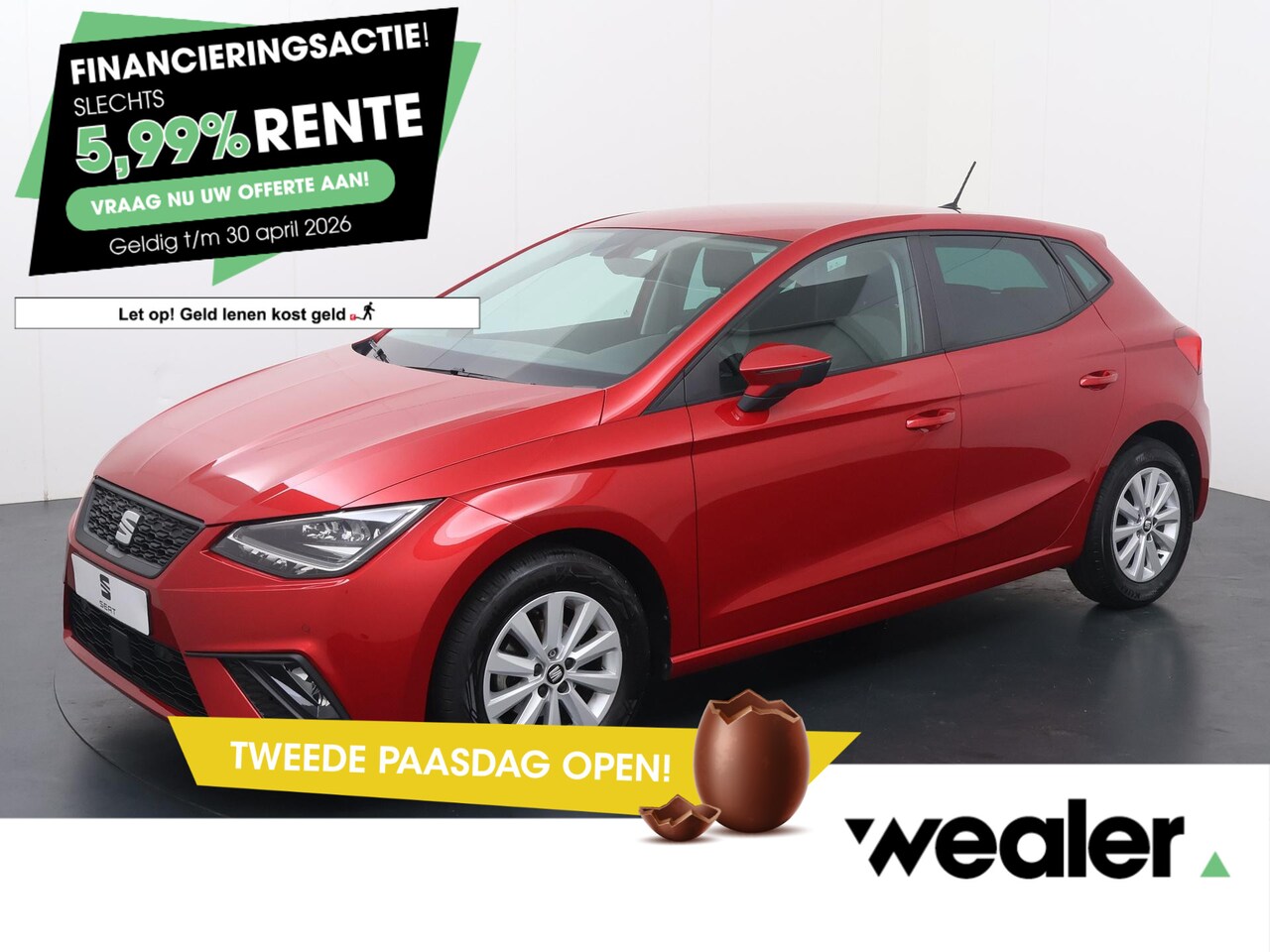SEAT Ibiza - 1.0 TSI Style Business Intense Plus | 95 PK | Climate control | LED verlichting | Apple Ca - AutoWereld.nl