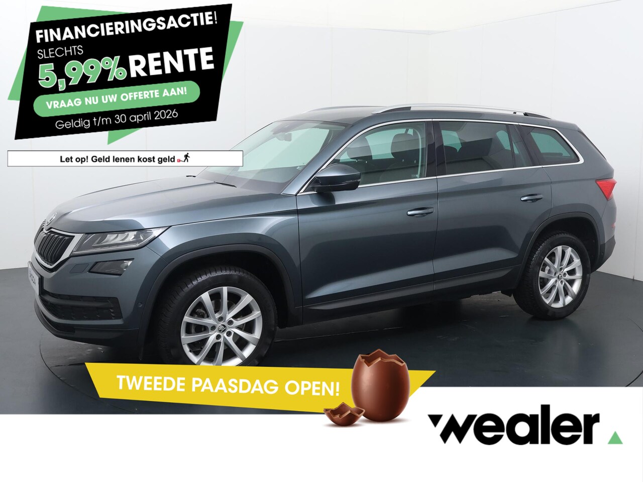 Skoda Kodiaq - 1.5 TSI 4x4 Style Business | 150 PK | Automaat | 360 Graden camera | Climate control | Led - AutoWereld.nl