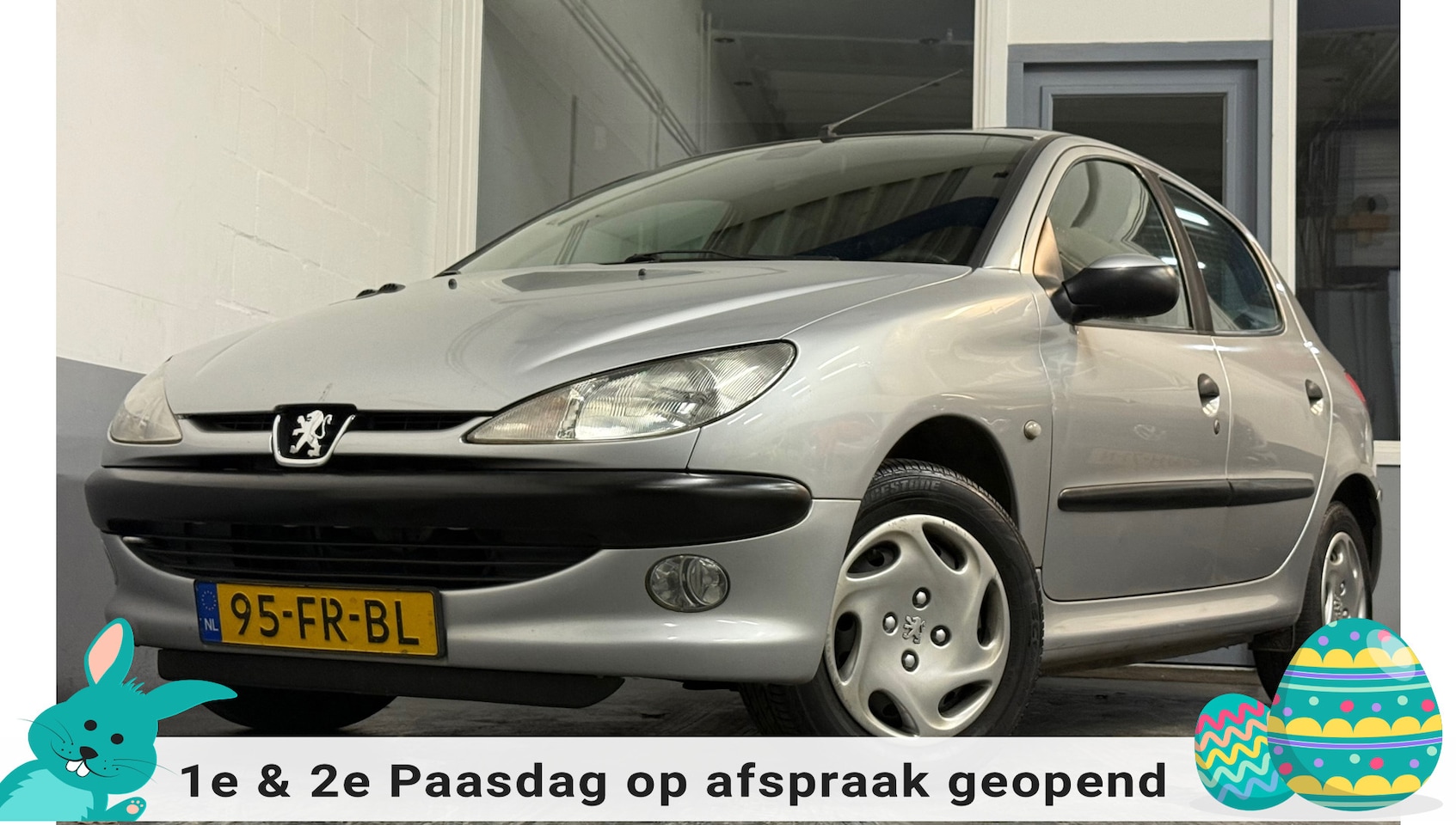 Peugeot 206 - 1.4 Gentry|NAP|NweAPK|Airco|Glazendak|5Deurs| - AutoWereld.nl