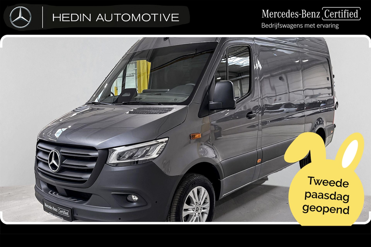 Mercedes-Benz Sprinter - 317 Diesel L2/H2 Automaat RWD | LED | Parkpilot | Stoelverwarming | Airco | Zijwindassiste - AutoWereld.nl