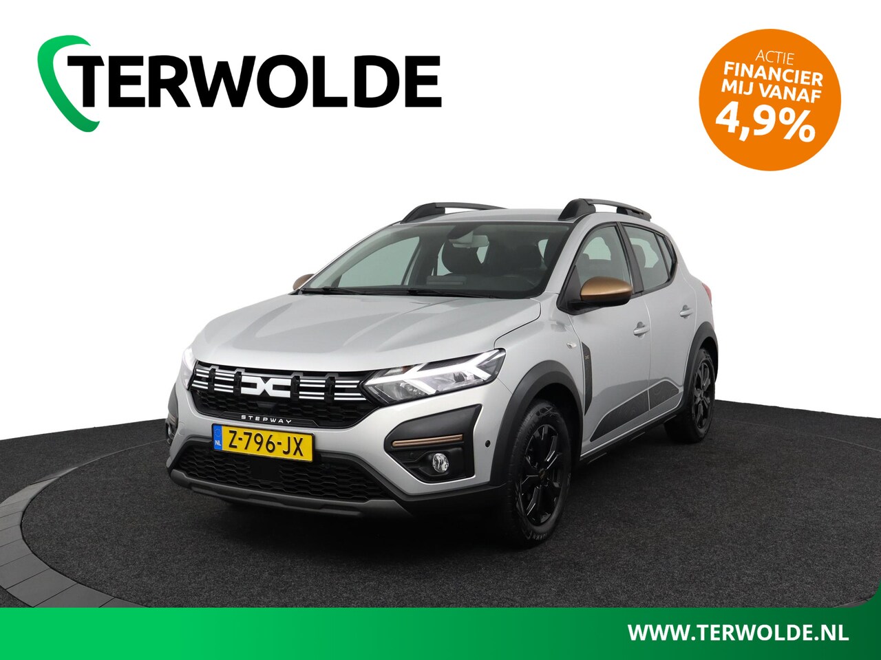 Dacia Sandero Stepway - TCe 90 CVT Extreme | AUTOMAAT | Trekhaak | Navigatie | Parkeercamera | - AutoWereld.nl