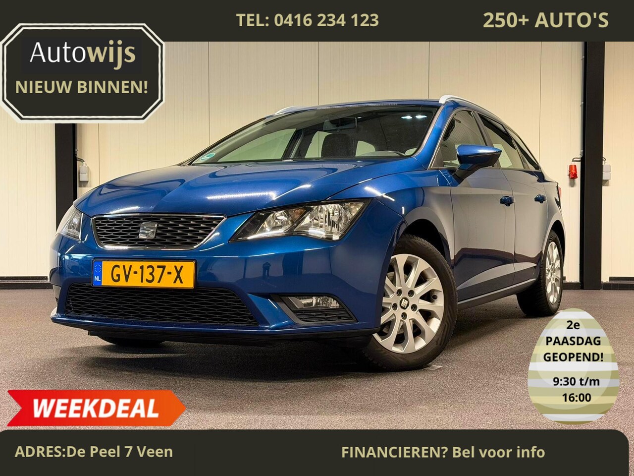 SEAT Leon ST - 1.2 TSI Style|CLIMA|LM-VELG|CRUISE|Goed onderhouden| - AutoWereld.nl