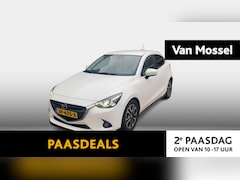 Mazda 2 - 2 1.5 Skyactiv-G Skylease GT | Navi | 16"LMV | Head-Up Display | ECC | PDC | Lederen/stof