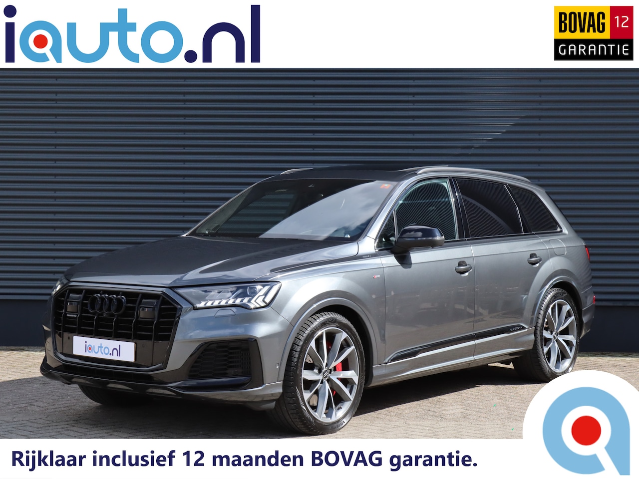 Audi Q7 - 60 TFSI e quattro 456pk S-Line Competition Pano/B&O Advanced/Alcantara hemel/360/Keyless/S - AutoWereld.nl