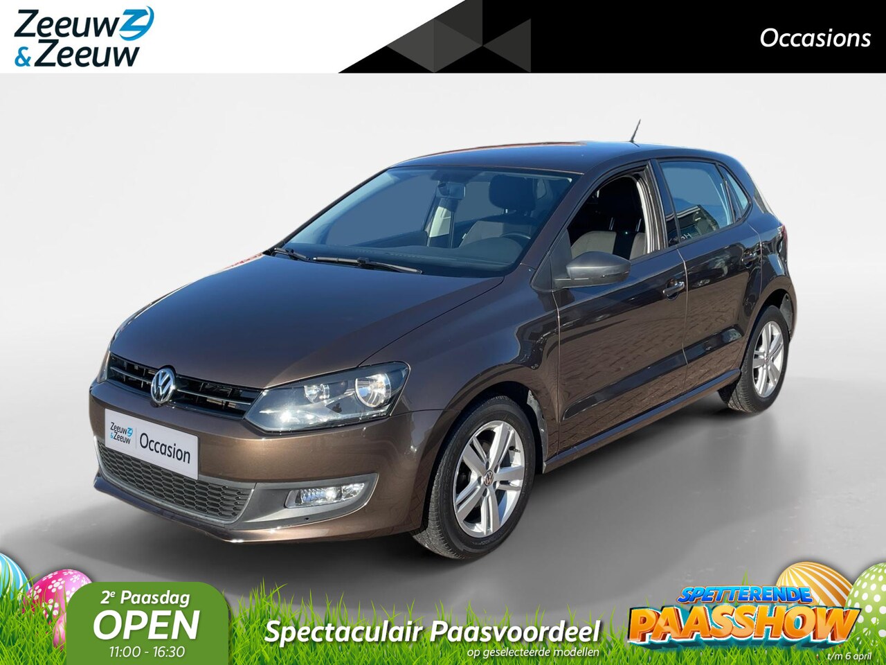 Volkswagen Polo - 1.2 TSI Comfortline *Automaat*Parkeercamera*Cruise Control*Airco*LM.Velgen*Leuke auto! - AutoWereld.nl