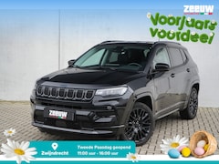 Jeep Compass - 4xe 240 PK Hybrid S | Leder | Navi | Pano | 360Cam| 19"