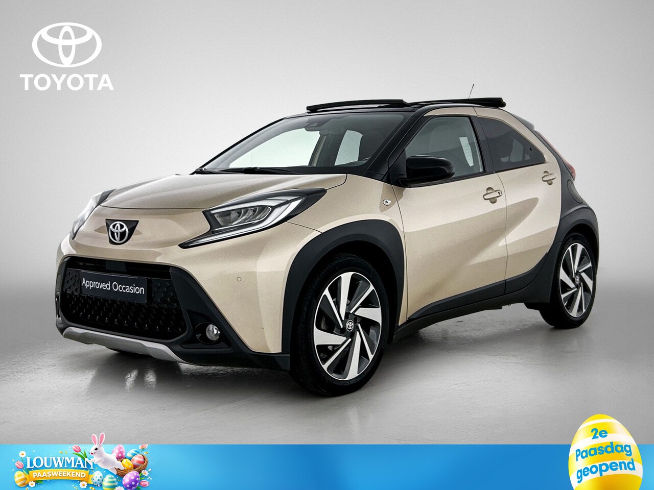 Toyota Aygo X - 1.0 VVT-i S-CVT Envy | Stoelverwarming | Elektrisch vouwdak | Automaat | Toyota-paasweeken - AutoWereld.nl