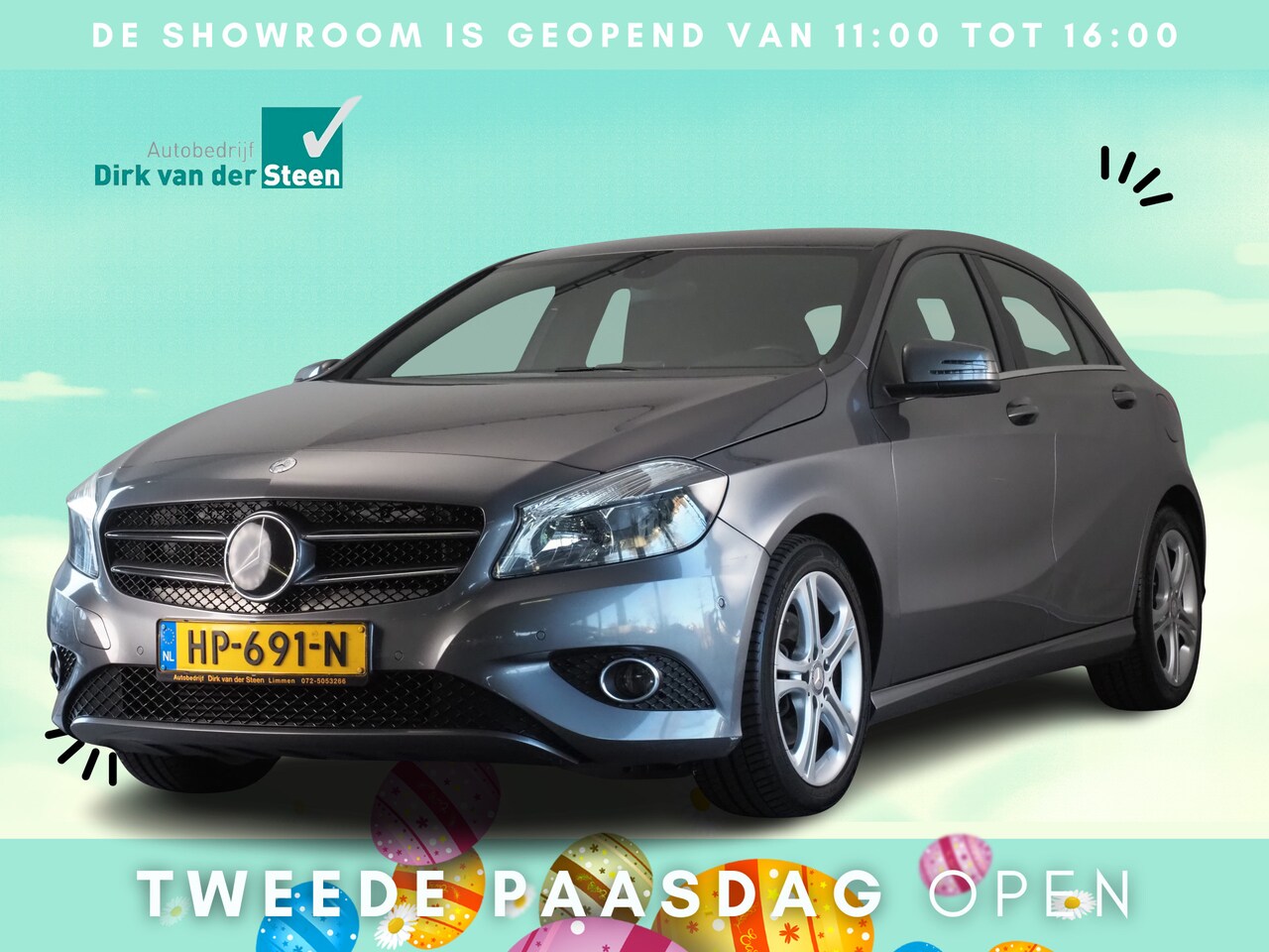Mercedes-Benz A-klasse - 180 | Parkeersensor voor en achter | Cruisecontrol | Carkit | Voorstoelen verwarmd | - AutoWereld.nl
