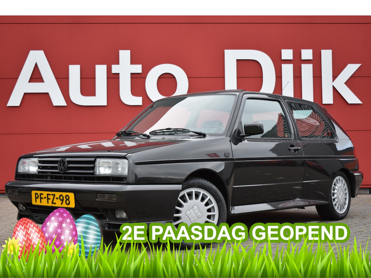 Volkswagen Golf - 1.8 GTI syncro G60 Rallye Uniek! | Top staat | Schuifdak Paasmaandag van 10:00 tot 16:00 g - AutoWereld.nl