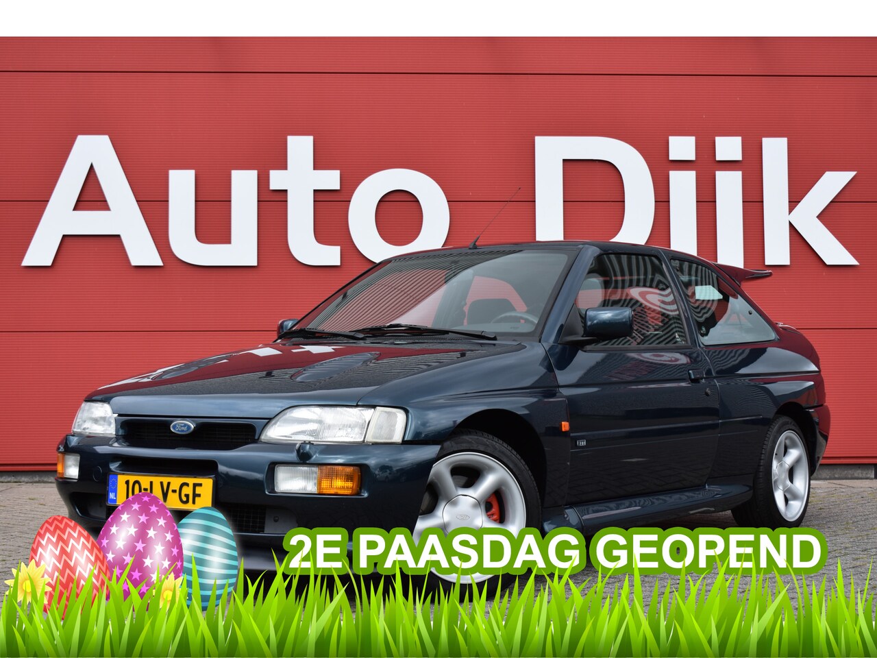 Ford Escort - 2.0 RS Cosworth HTT Uniek! | 90% Originele lak | Top staat! | Recaro | Airco Paasmaandag v - AutoWereld.nl