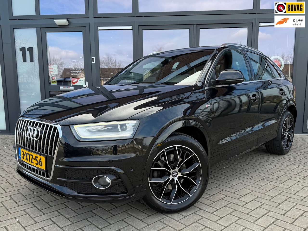 Audi Q3 - 2.0 TDI quattro 3x S-Line,S-tronic,177PK,Navi,Led,Trekhaak - AutoWereld.nl