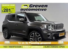 Jeep Renegade - 1.3T Limited 151PK | Grijs Kenteken | VAN | Camera | Carplay | Clima | Adap. Cruise | Keyl
