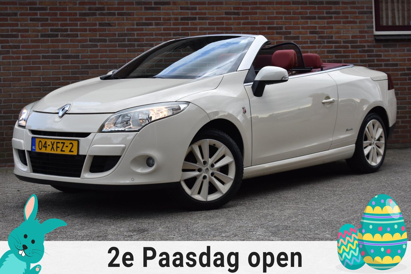 Renault Mégane coupé cabriolet - 1.4 TCE Floride '12 Leder Clima Cruise Inruil mogelijk - AutoWereld.nl