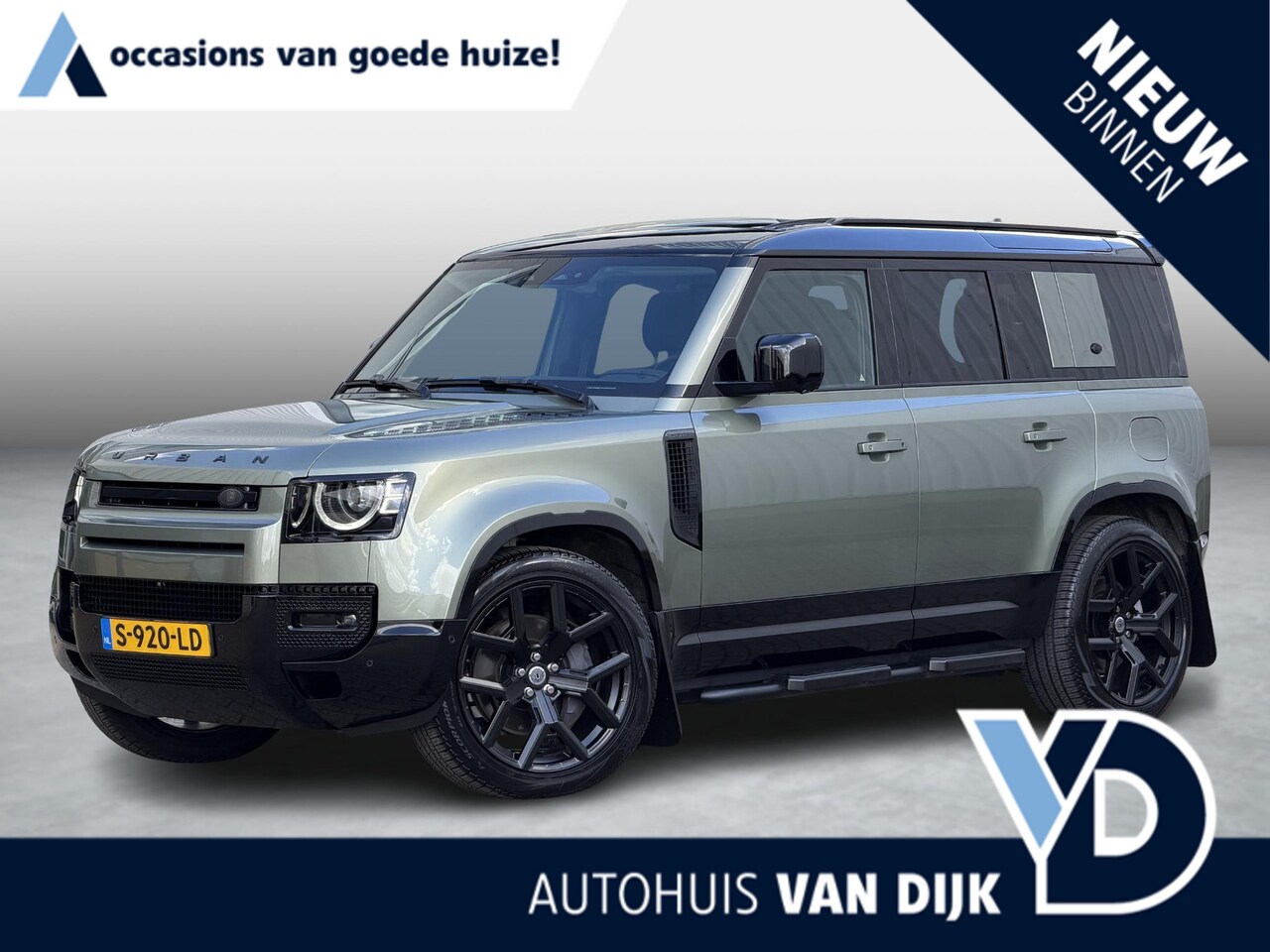 Land Rover Defender 110 - 2.0 P400e 110 SE | URBAN | Pano-Schuifdak/22-inch/Cold Pack/Trekhaak Elektr. - AutoWereld.nl