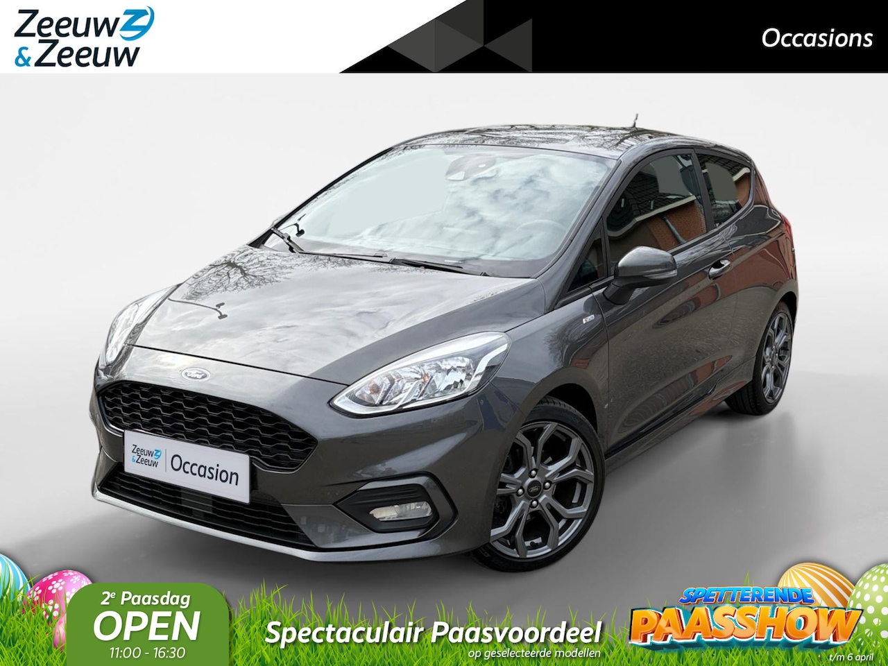 Ford Fiesta - 1.0 EcoBoost ST-Line 125PK 3drs | Navigatie | Climate Control | Cruise Control | Parkeerse - AutoWereld.nl