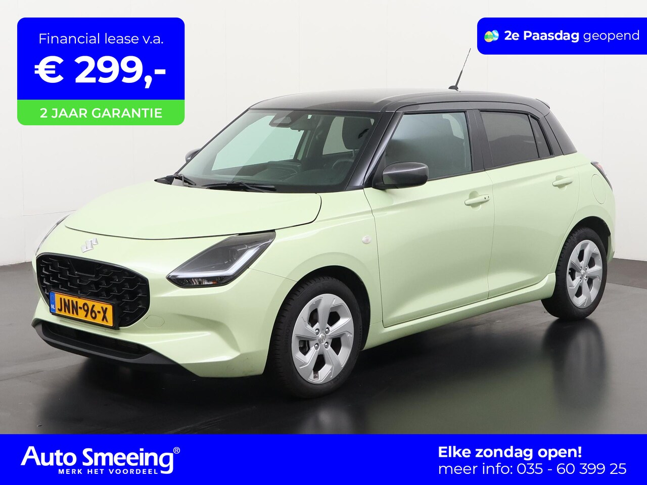 Suzuki Swift - 1.2 Select Smart Hybrid Two-Tone | Camera | Blind Spot | Navigatie | Stoelverwarming | Zon - AutoWereld.nl