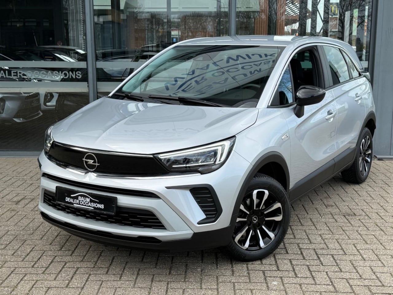 Opel Crossland - 1.2 TURBO ELEGANCE 110PK  AIRCO NAVI LMV CARPLAY LED. - AutoWereld.nl