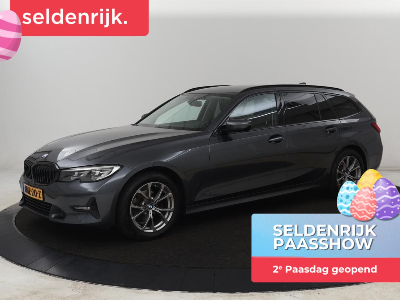 BMW 3-serie Touring - 318d Sport Line | Stoelverwarming | Sportstoelen | Carplay | Live Cockpit | Half leder | N - AutoWereld.nl