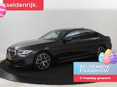 BMW 5-serie - 520i M Sport | Leder | Stoelverwarming | Carplay | 19'' | Sportstoelen | Live Cockpit | Na