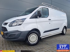 Ford Transit Custom - 2.0 TDCI L2H1 Airco sidebars Trekhaak eu6