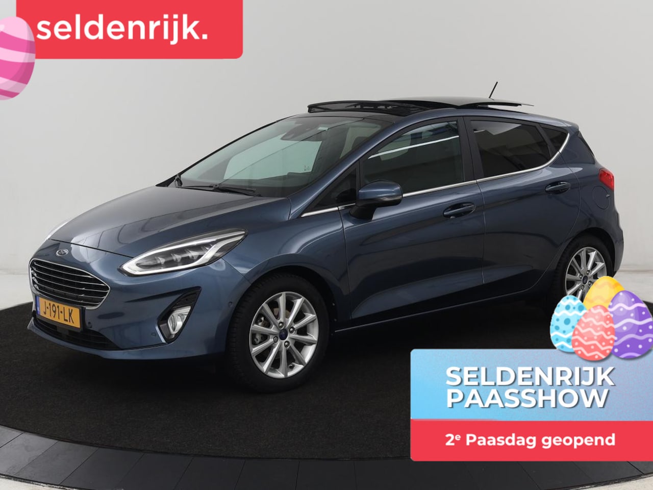 Ford Fiesta - 1.0 EcoBoost Titanium X | Panoramadak | Stoel & stuurverwarming | Adaptive cruise | Camera - AutoWereld.nl