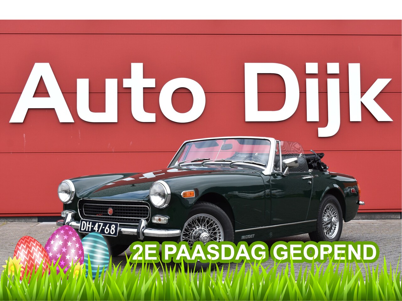 MG Midget - 1.3 Roadster Gerestaureerd | Cabriolet | Radio | LMV Paasmaandag van 10:00 tot 16:00 geope - AutoWereld.nl