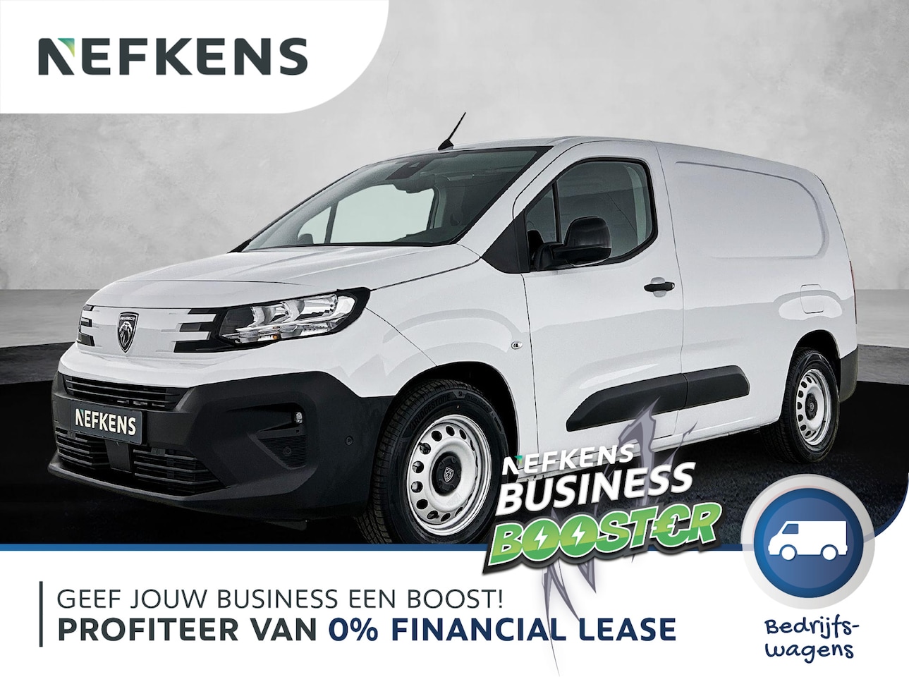 Peugeot e-Partner - 136 pk L2 50 kWh | 0% Rente | Carplay | Camera | Airco | - AutoWereld.nl