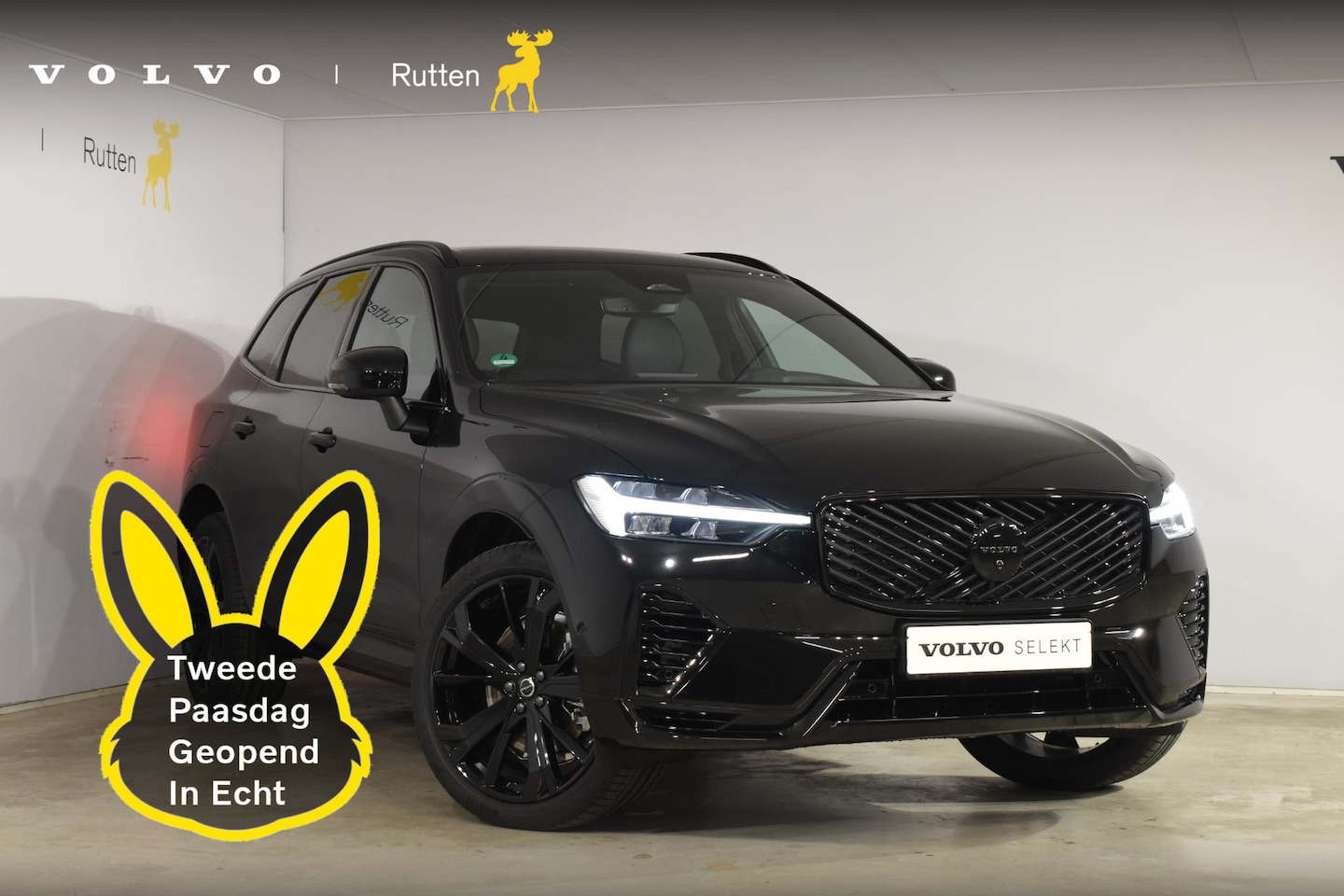 Volvo XC60 - T6 350PK Plug-in hybrid AWD Ultra Black Edition / Navigatie / Adaptieve Cruisecontrol / He - AutoWereld.nl