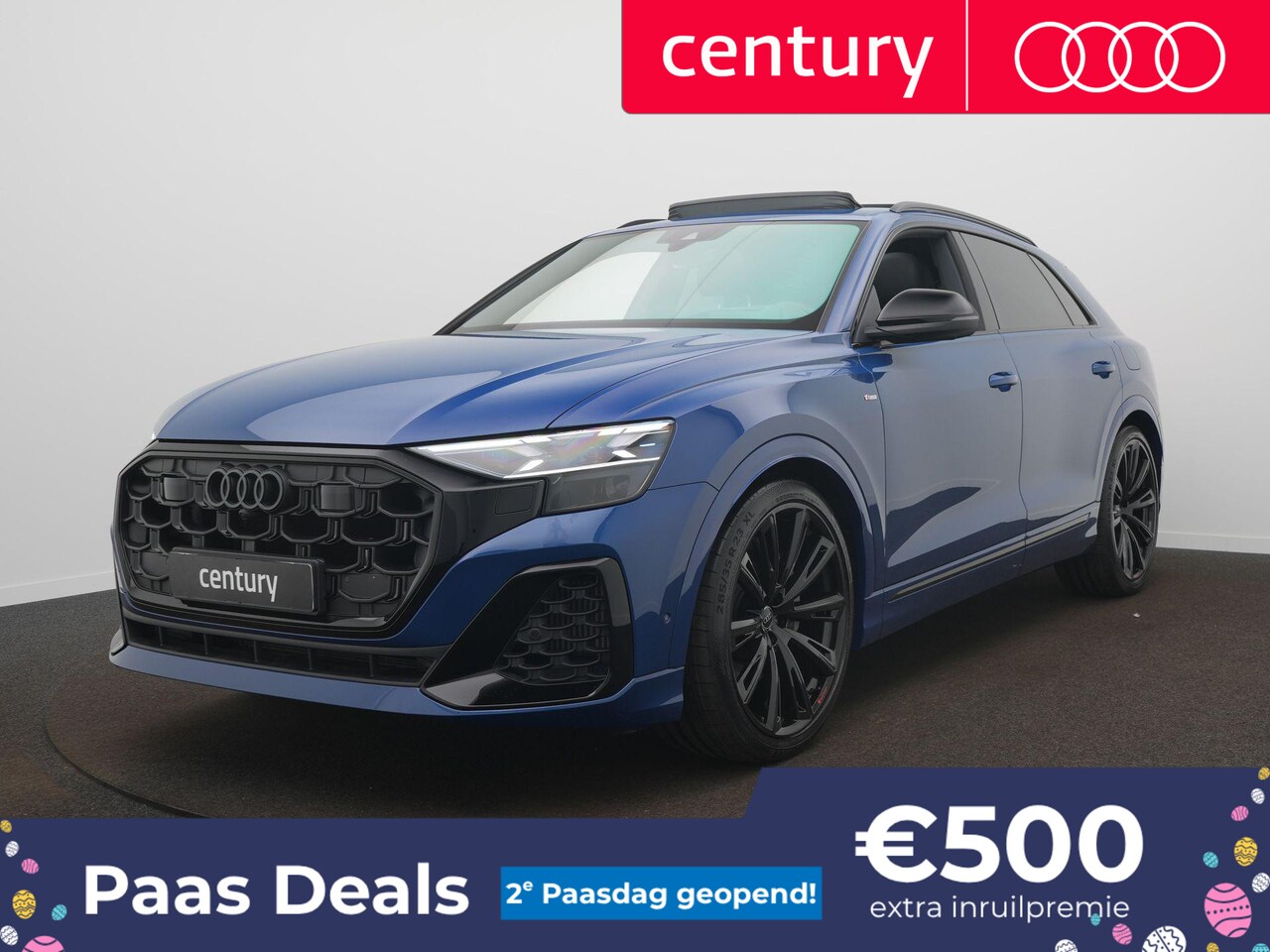 Audi Q8 - 55 TFSI e quattro Pro Line S S-Line | Panodak | Elek. Trekhaak | 360 Camera | B&O - AutoWereld.nl