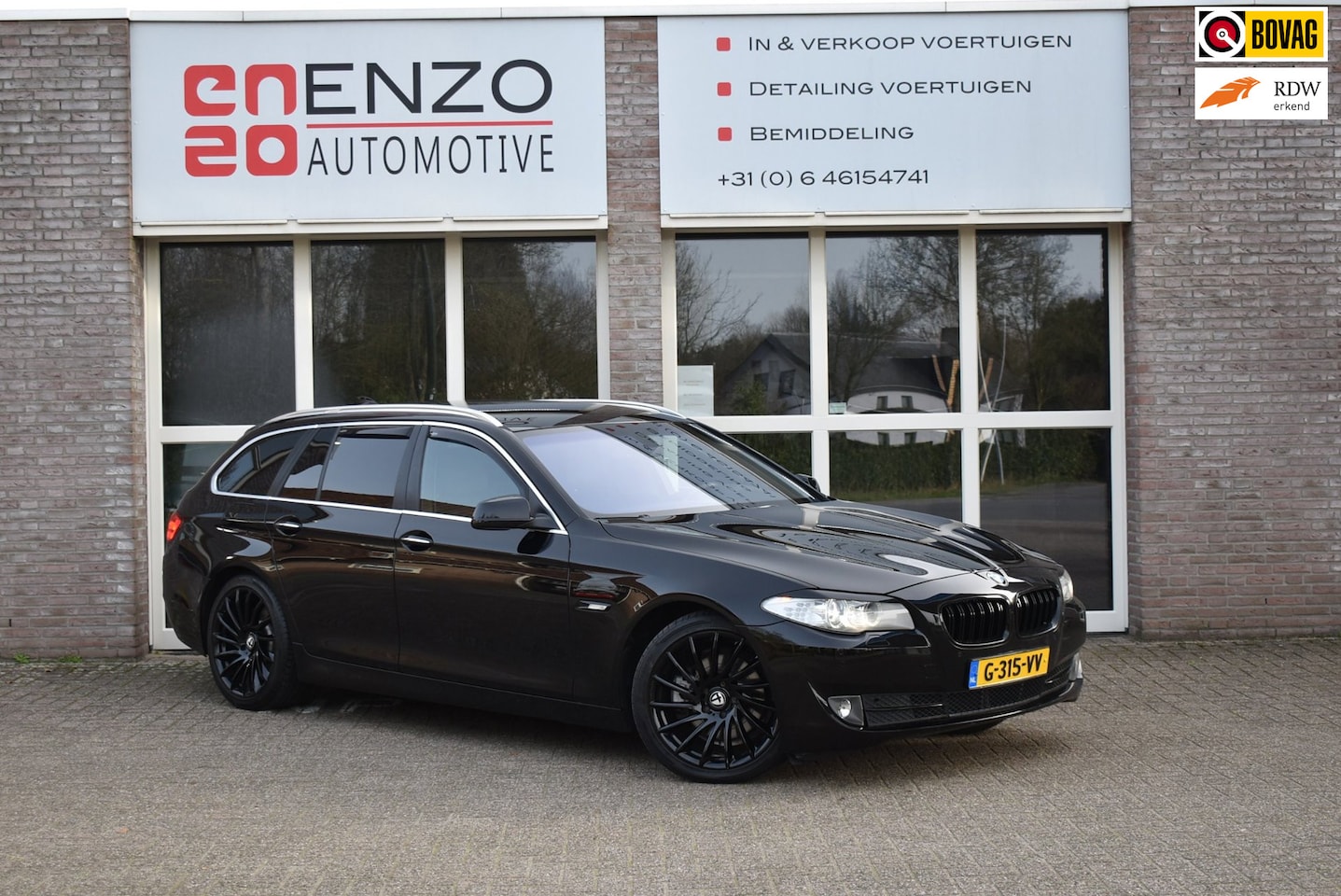 BMW 5-serie Touring - 520d High Executive Stoelv Elekt pakket Cruise - AutoWereld.nl